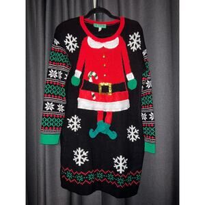 Ugly Christmas Sweater Xmas Size Large
